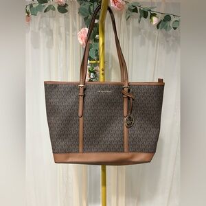 Michael Kors Signature Brown Tote